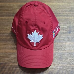 Red Maple Leaf Baseball Cap
